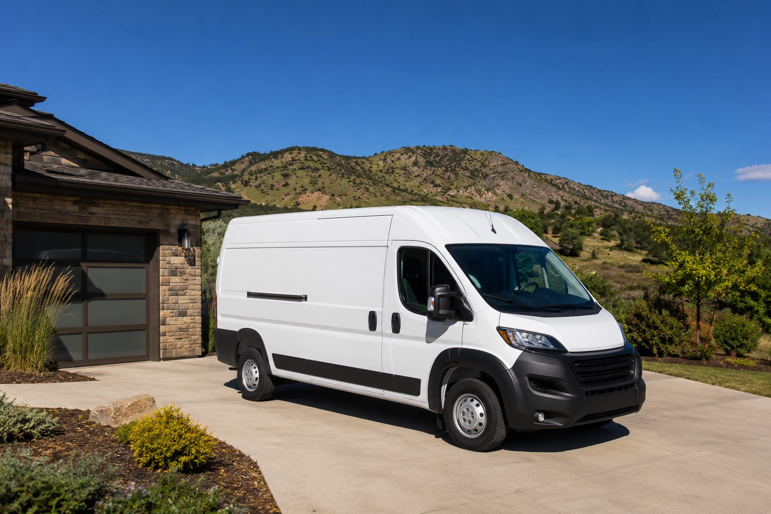 Lone Tree Appliance Repair service van in a South Denver neighborhood